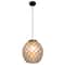 Hello Honey® Marina Natural Capiz & Metal Orb Pendant Ceiling Light